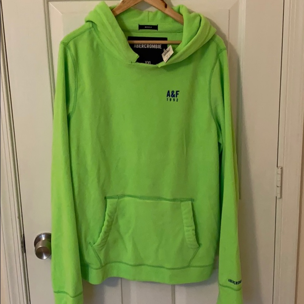 NWT Abercrombie and Fitch fleece hoodie XXL